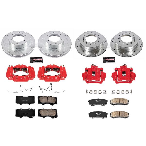 2007-2009 Toyota FJ Cruiser Disc Brake Kit - Front and Rear (Powerstop)
