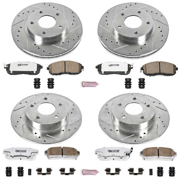 2001 Nissan Maxima Disc Brake Kit - Front and Rear (Powerstop)