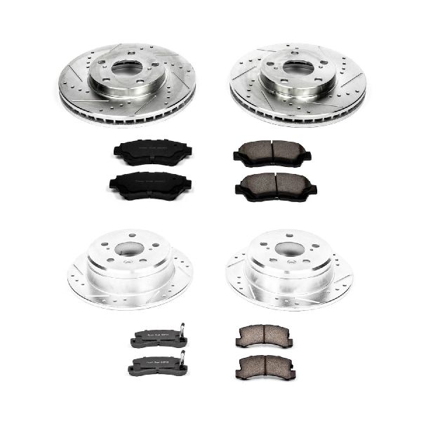 1992-1996 Toyota Camry Disc Brake Kit - Front and Rear (Powerstop)