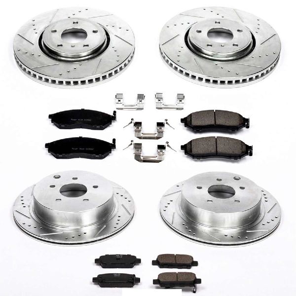 2005-2008 INFINITI FX35 Disc Brake Kit - Front and Rear (Powerstop)