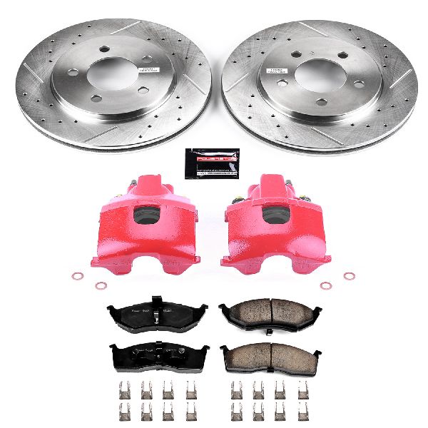 2000 Chrysler Voyager Disc Brake Kit - Front (Powerstop)