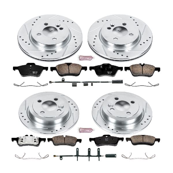 2007-2008 Mini Cooper Disc Brake Kit - Front and Rear (Powerstop)