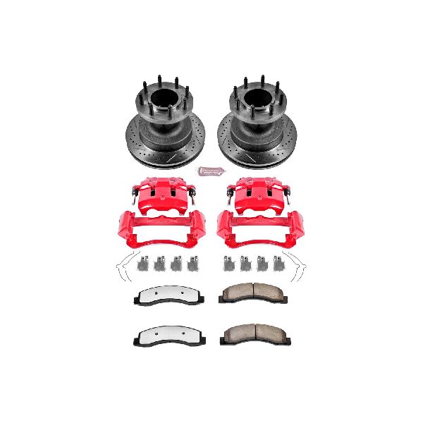 1999-2002 Ford F-350 Super Duty Disc Brake Kit - Front (Powerstop)