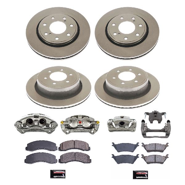 2012-2014 Ford F-150 Disc Brake Kit - Front and Rear (Powerstop)