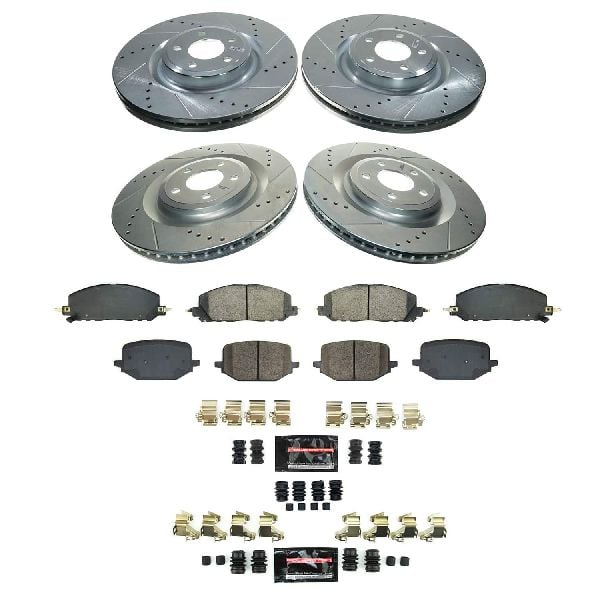 2020-2023 Lincoln Aviator Disc Brake Kit - Front and Rear (Powerstop)