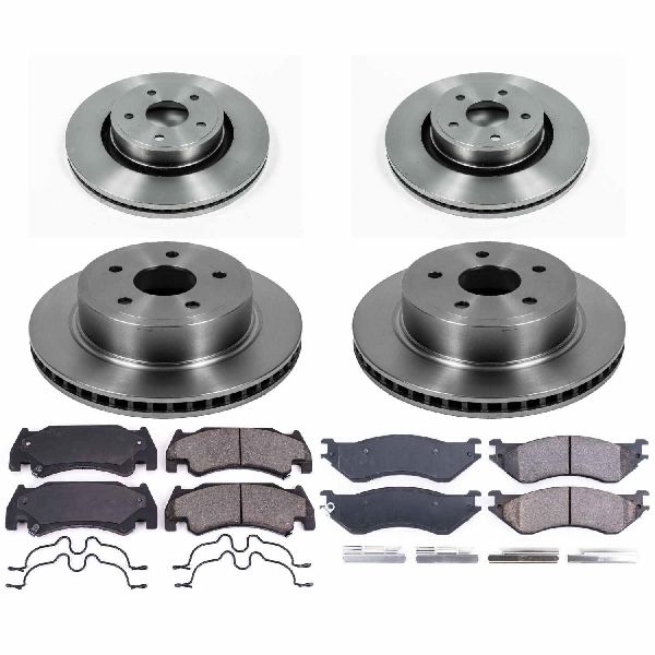 2005-2006 Dodge Ram 1500 Disc Brake Kit - Front and Rear (Powerstop)