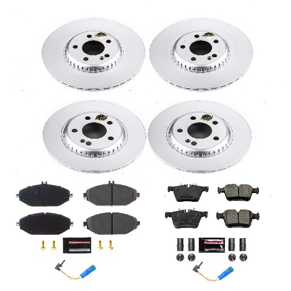 2015-2021 Mercedes-Benz C300 Disc Brake Kit - Front and Rear (Powerstop)