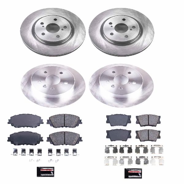2018-2024 Toyota Camry Disc Brake Kit - Front and Rear (Powerstop)