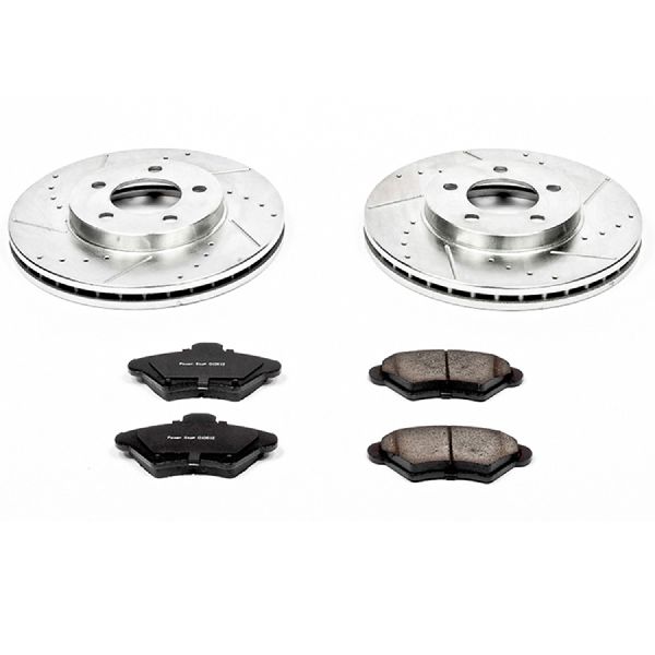 1993-1997 Mercury Cougar Disc Brake Kit - Front (Powerstop)