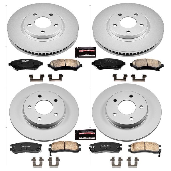 1997-2002 Cadillac Eldorado Disc Brake Kit - Front and Rear (Powerstop)