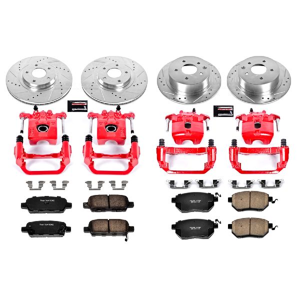 2004-2006 Nissan Maxima Disc Brake Kit - Front and Rear (Powerstop)