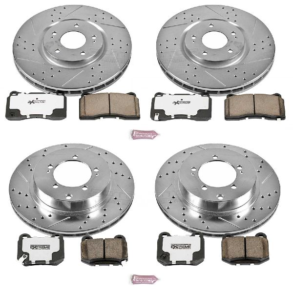 2003-2006 Mitsubishi Lancer Disc Brake Kit - Front and Rear (Powerstop)