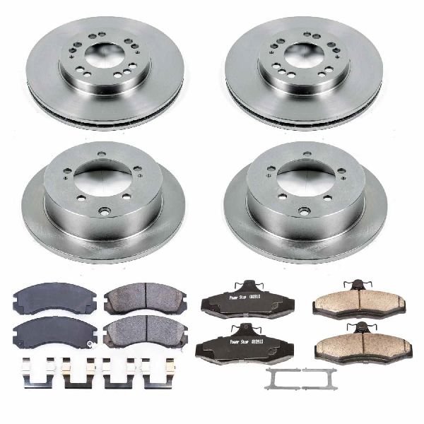 1997-2004 Mitsubishi Diamante Disc Brake Kit - Front and Rear (Powerstop)