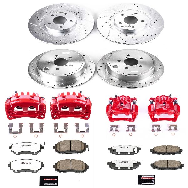 2010-2012 Subaru Legacy Disc Brake Kit - Front and Rear (Powerstop)