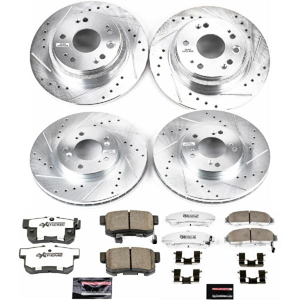 2002-2004 Acura RL Disc Brake Kit - Front and Rear (Powerstop)