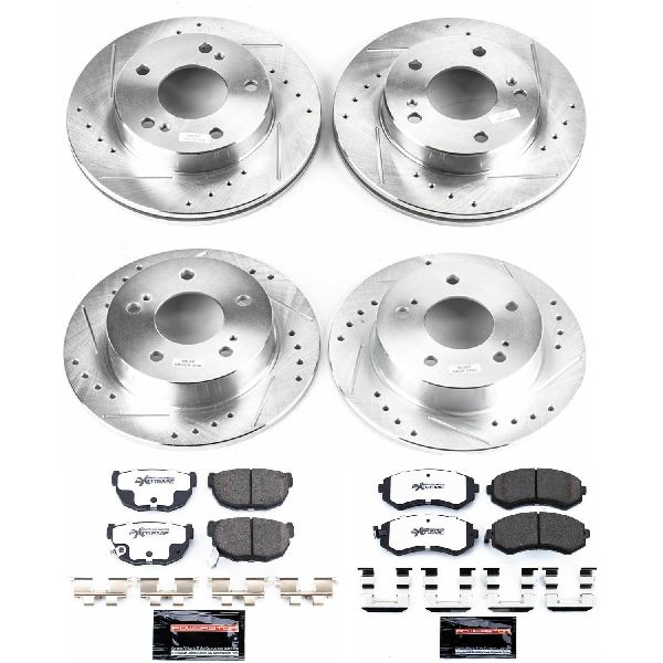 1994-1996 Nissan 240SX Disc Brake Kit - Front and Rear (Powerstop)