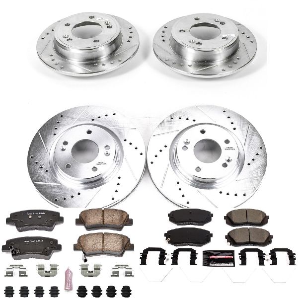 2017-2019 Kia Soul Disc Brake Kit - Front and Rear (Powerstop)