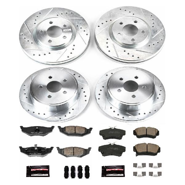 2003-2009 Chrysler PT Cruiser Disc Brake Kit - Front and Rear (Powerstop)
