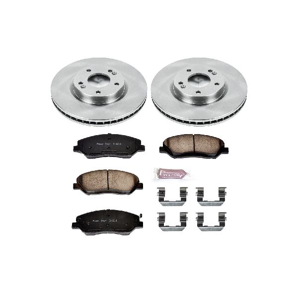 2007-2009 Hyundai Santa Fe Disc Brake Kit - Front (Powerstop)