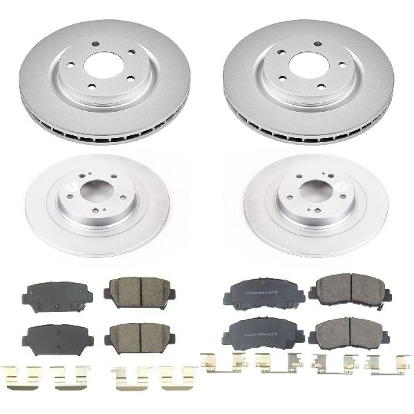2018-2020 Mitsubishi Eclipse Cross Disc Brake Kit - Front and Rear (Powerstop)