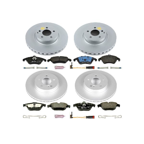 2013-2014 Mercedes-Benz C300 Disc Brake Kit - Front and Rear (Powerstop)