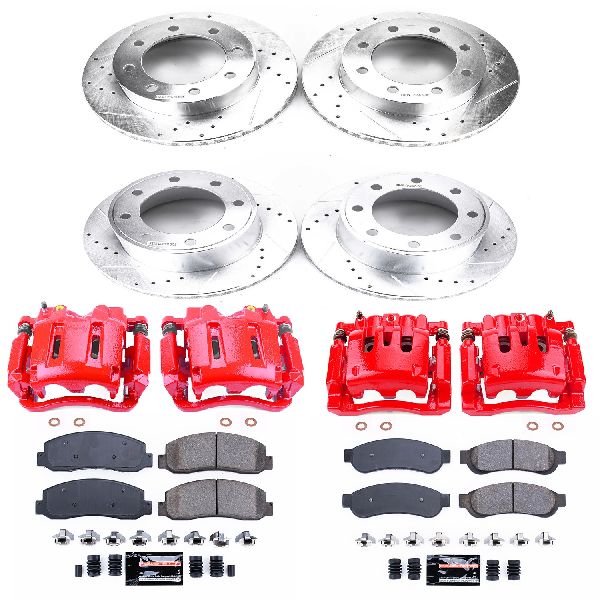 2010 Ford F-350 Super Duty Disc Brake Kit - Front and Rear (Powerstop)