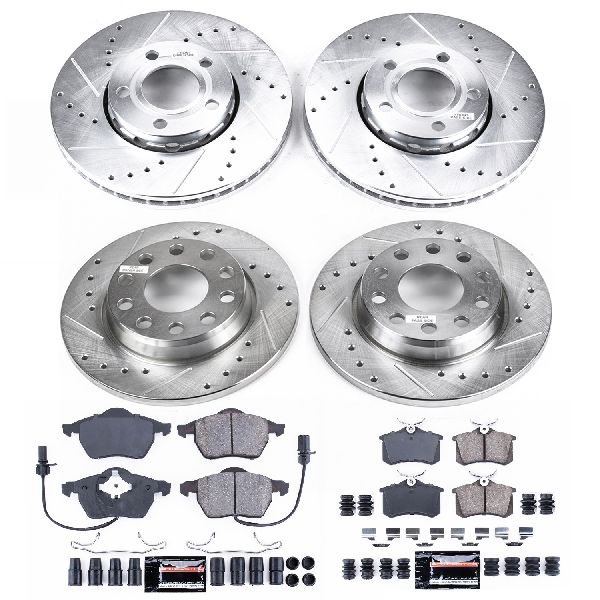 2004-2006 Audi A4 Quattro Disc Brake Kit - Front and Rear (Powerstop)