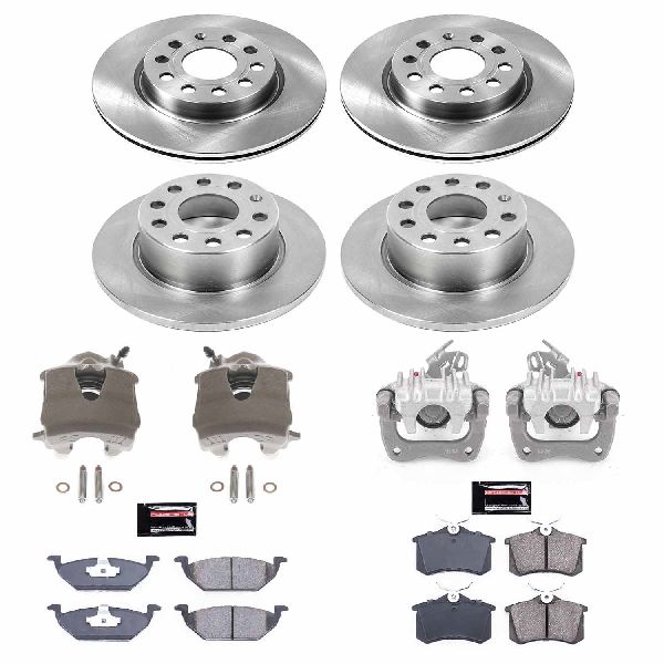 2013-2015 Volkswagen Jetta Disc Brake Kit - Front and Rear (Powerstop)