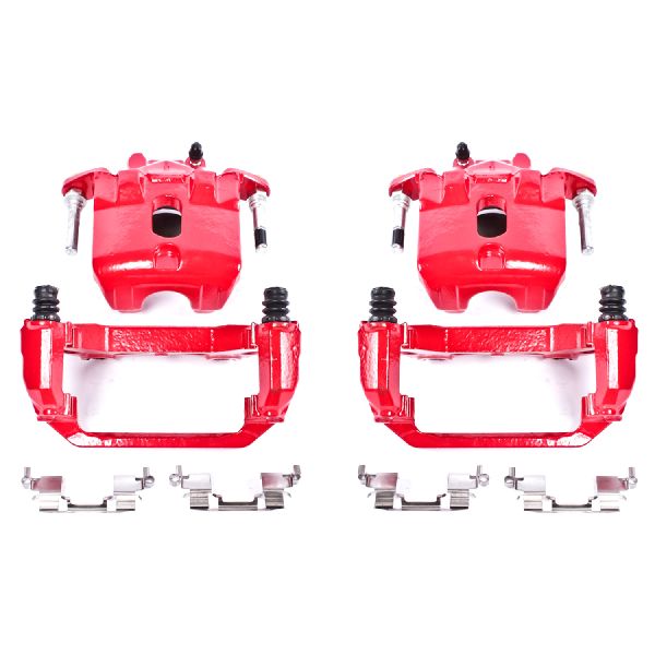2003-2007 Nissan Maxima Disc Brake Caliper Set - Front (Powerstop)
