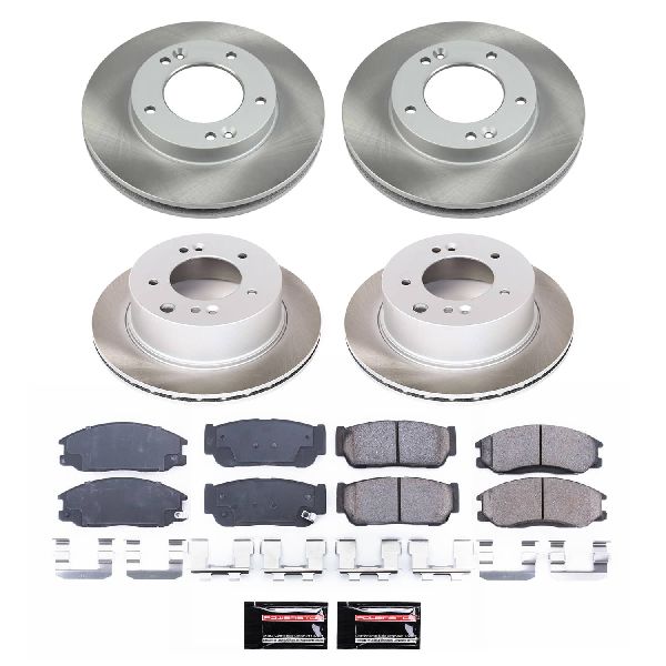 2003-2006 Kia Sorento Disc Brake Kit - Front and Rear (Powerstop)
