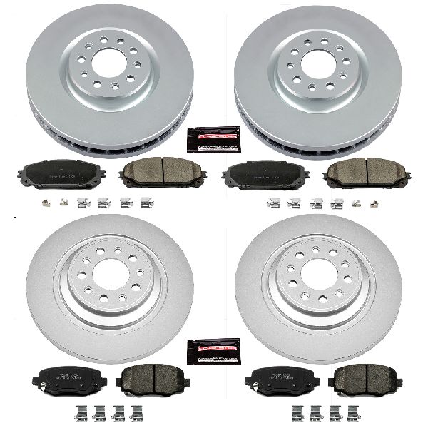 2014-2015 Jeep Cherokee Disc Brake Kit - Front and Rear (Powerstop)