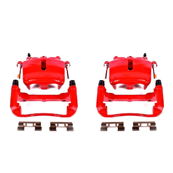 2006-2008 Lincoln Mark LT Disc Brake Caliper Set - Front (Powerstop)