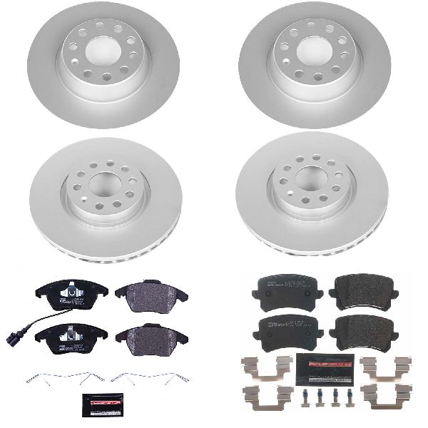 2009 Volkswagen Passat Disc Brake Kit - Front and Rear (Powerstop)