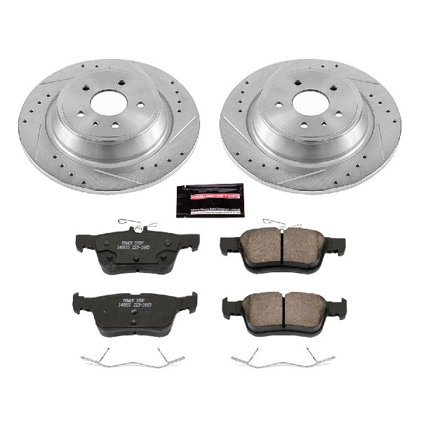 2013-2016 Lincoln MKZ Disc Brake Kit - Rear (Powerstop)