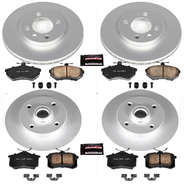 1995-1997 Volkswagen Passat Disc Brake Kit - Front and Rear (Powerstop)