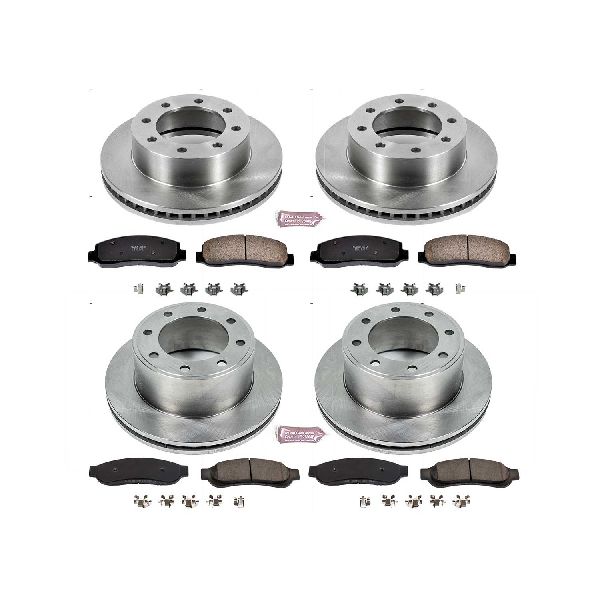 2010-2011 Ford F-350 Super Duty Disc Brake Kit - Front and Rear (Powerstop)