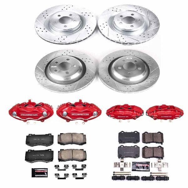 2006-2008 Dodge Magnum Disc Brake Kit - Front and Rear (Powerstop)