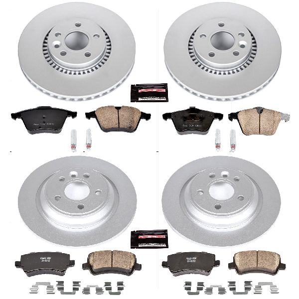 2015-2016 Volvo S80 Disc Brake Kit - Front and Rear (Powerstop)
