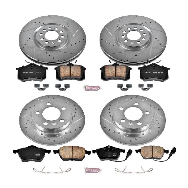 2000-2006 Audi TT Quattro Disc Brake Kit - Front and Rear (Powerstop)