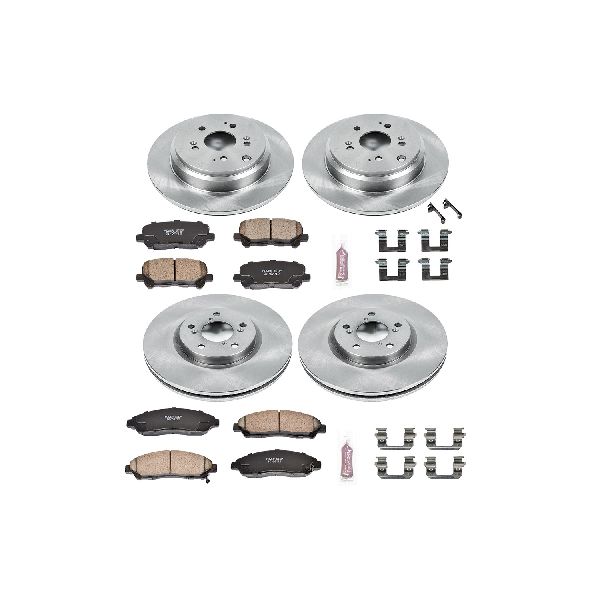 2010-2013 Acura ZDX Disc Brake Kit - Front and Rear (Powerstop)