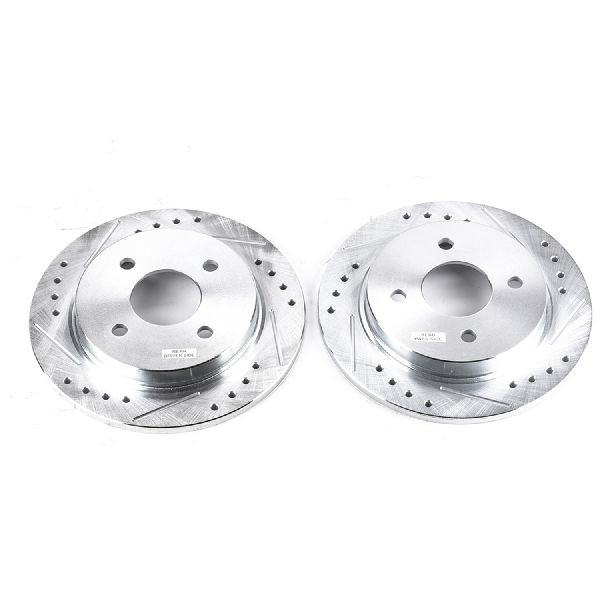 2014-2019 Ford Fiesta Disc Brake Rotor Set - Rear (Powerstop)