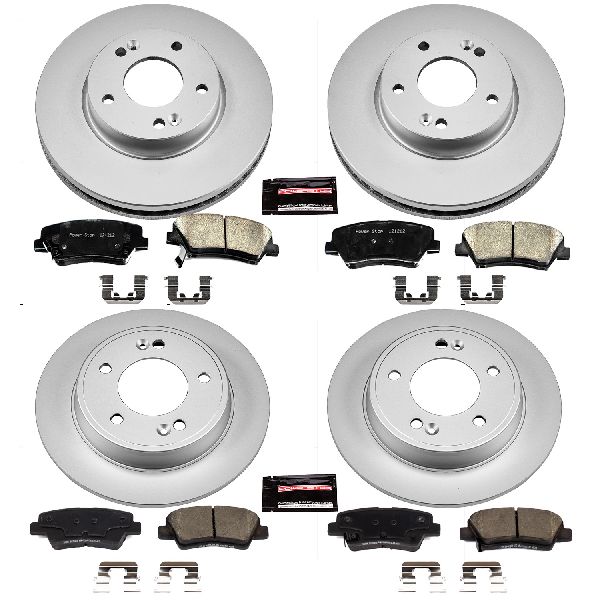 2012-2015 Hyundai Veloster Disc Brake Kit - Front and Rear (Powerstop)