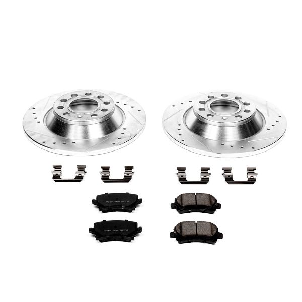 2006-2011 Audi A6 Disc Brake Kit - Rear (Powerstop)