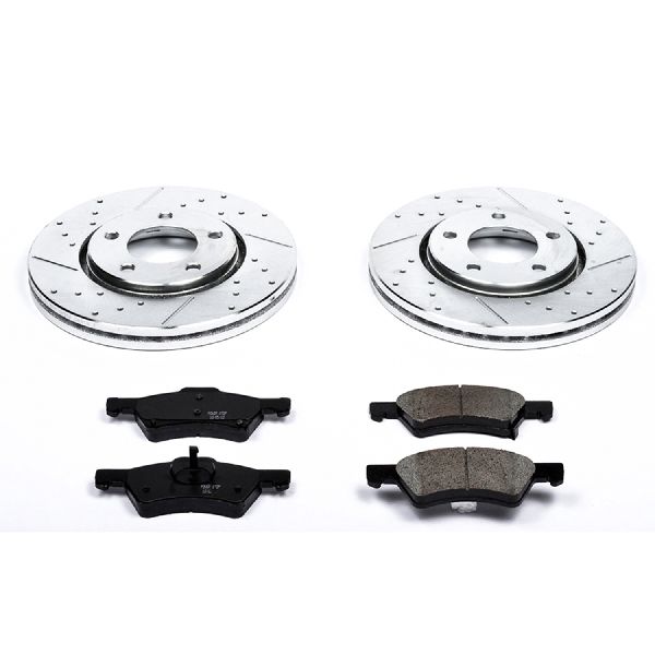 2003-2004 Dodge Caravan Disc Brake Kit - Front (Powerstop)