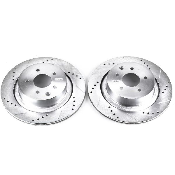 2008-2013 INFINITI G37 Disc Brake Rotor Set - Rear (Powerstop)