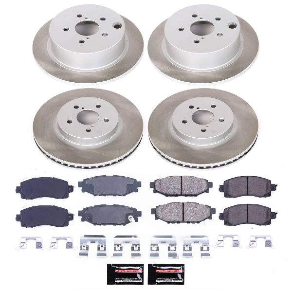 2018-2022 Subaru Crosstrek Disc Brake Kit - Front and Rear (Powerstop)
