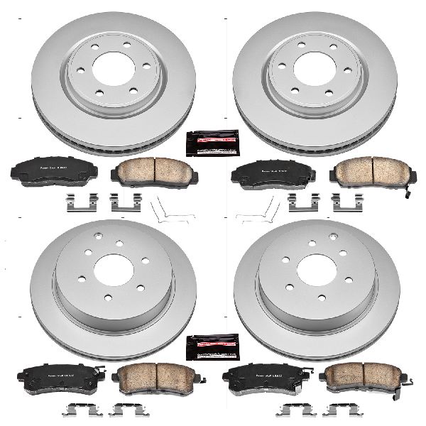 2011-2013 INFINITI QX56 Disc Brake Kit - Front and Rear (Powerstop)