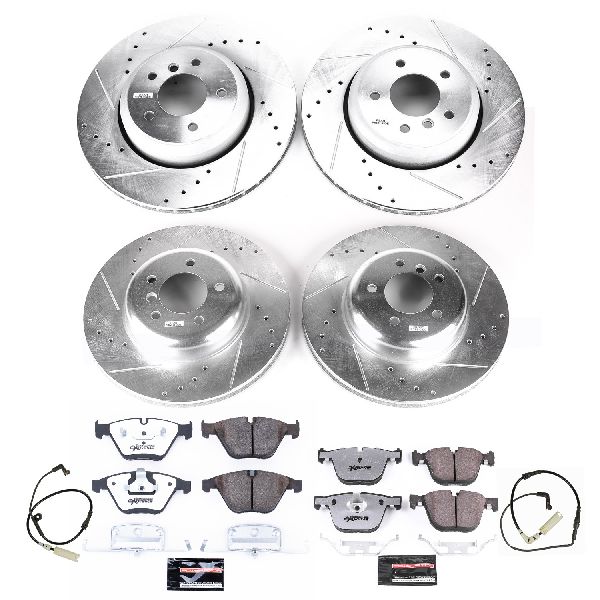 2004-2005 BMW 645Ci Disc Brake Kit - Front and Rear (Powerstop)