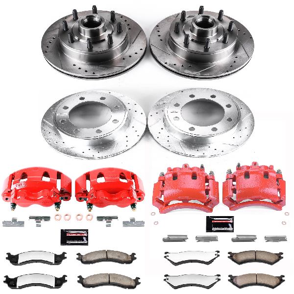 2007 Ford E-150 Disc Brake Kit - Front and Rear (Powerstop)