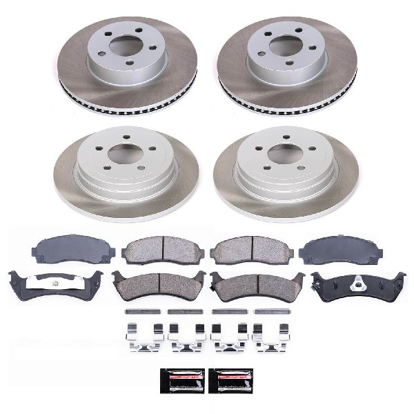 2003 Ford Explorer Sport Disc Brake Kit - Front and Rear (Powerstop)